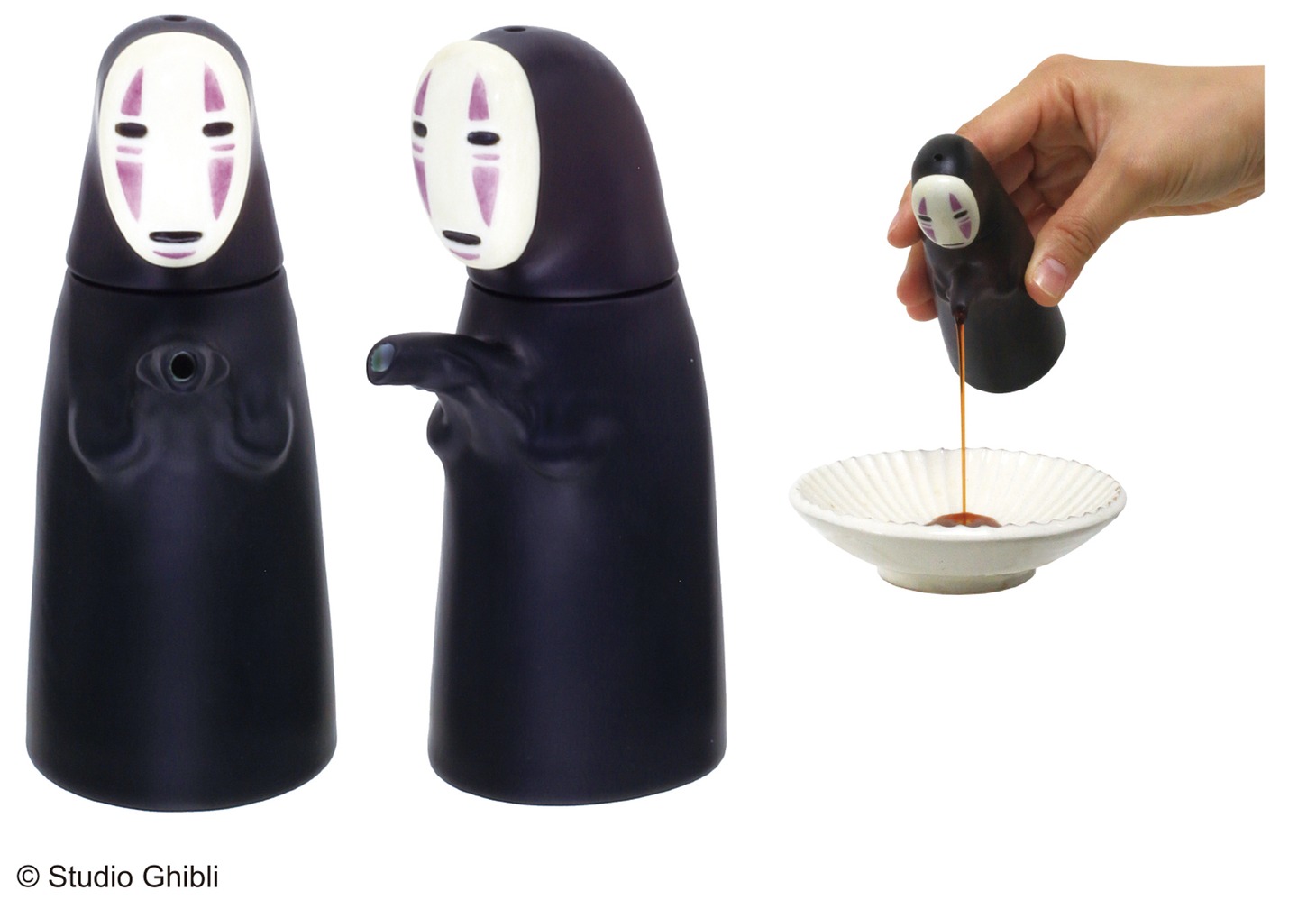 千と千尋の神隠し しょうゆ差し カオナシしょうゆ差し（2138円）
