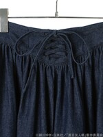 「夏目友人帳 レースアップデニムガウチョ」