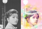 wataboku、倍賞千恵子主演のモノクロ映画を色鮮やかにイラスト化