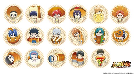 「弱虫ペダル Re:GENERATION」田所パン謹製 パン（缶）バッジ