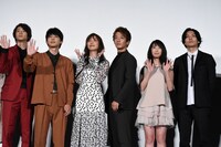 「トモダチゲーム 劇場版FINAL」初日舞台挨拶の様子。