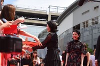 「ユリゴコロ」レッドカーペットイベントの様子。