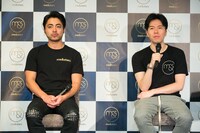 ミーアンドスターズの取締役CIOに就任した山田孝之（左）と代表取締役社長兼CEOの佐藤俊介氏（右）。