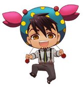 鏑木・T・虎徹の“ちびキャラ”ビジュアル。