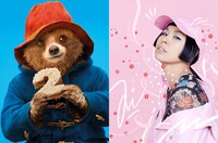 「パディントン2」ビジュアル（左）と日本版主題歌を担当するAI（右）。