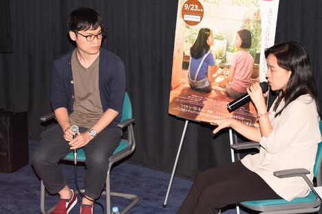 「わたしたち」トーク付き試写会の様子。