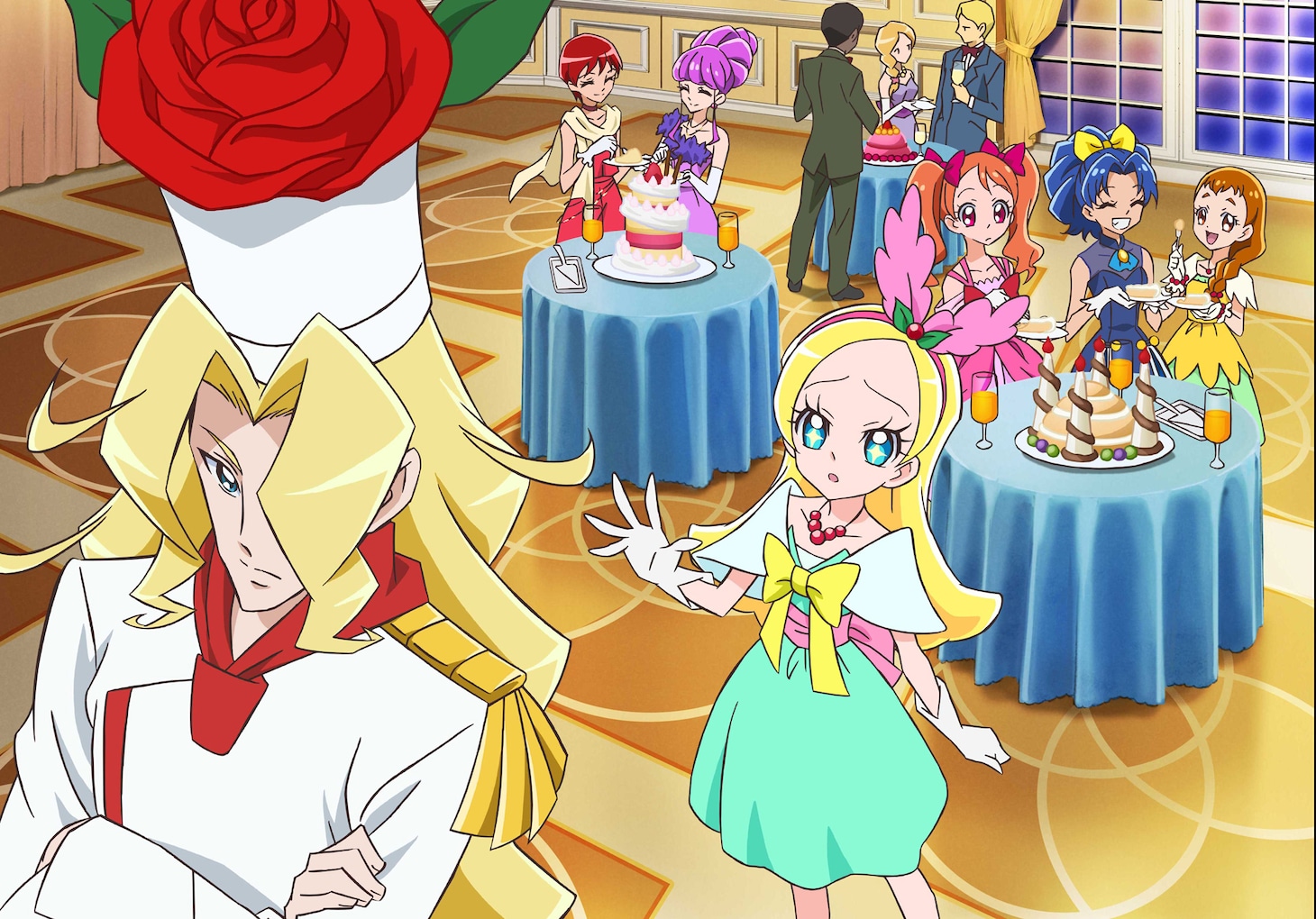 劇場アニメーション「映画キラキラ☆プリキュアアラモード パリッと！想い出のミルフィーユ！」より。