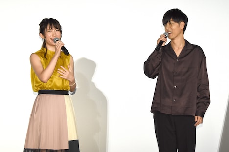 「西遊記2～妖怪の逆襲～」舞台挨拶の様子。