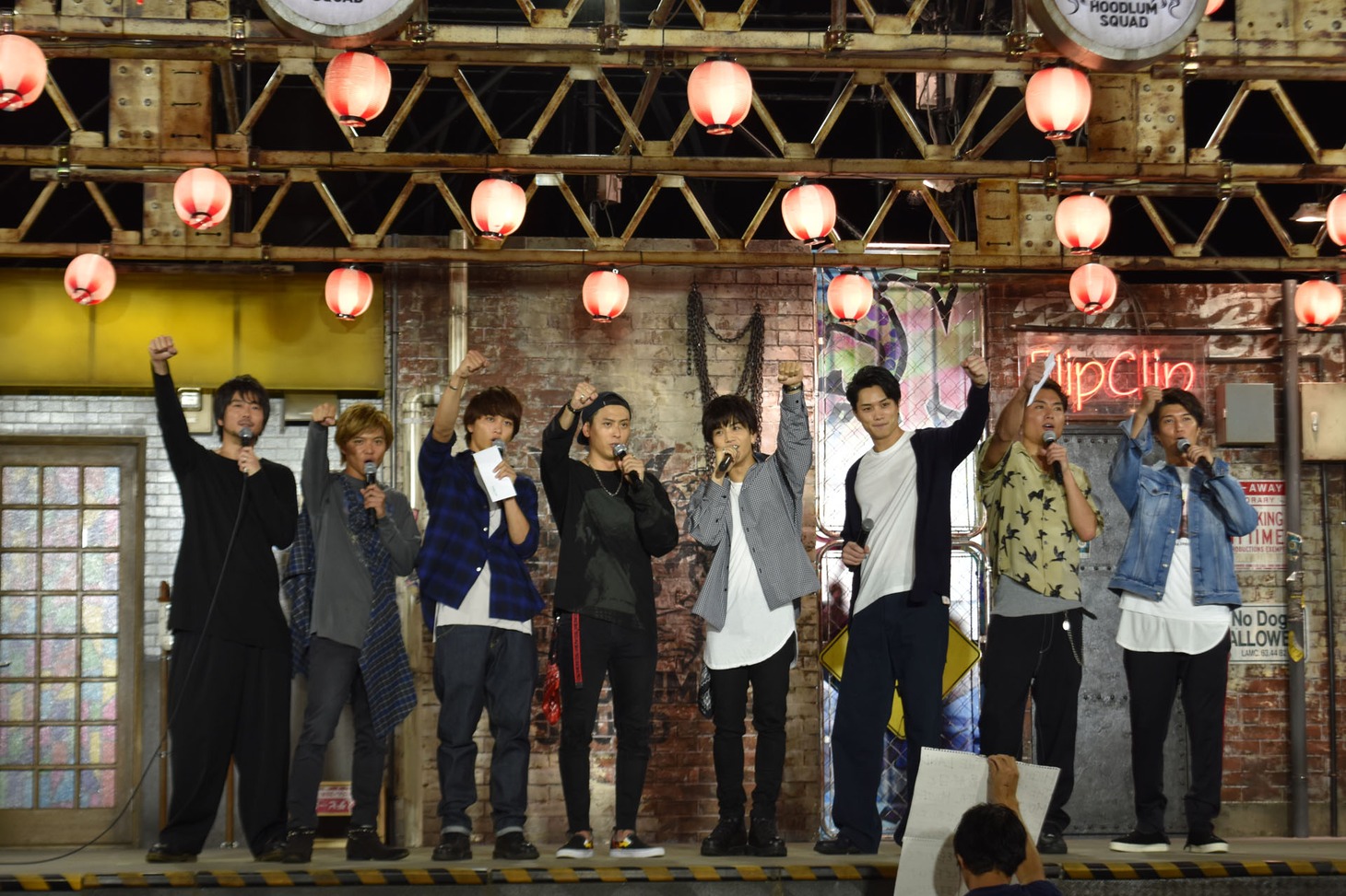 「HiGH&LOW THE LAND」「HiGH&LOW THE MUSEUM」フィナーレイベントの様子。