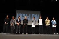 「HiGH&LOW THE DTC」舞台挨拶の様子。