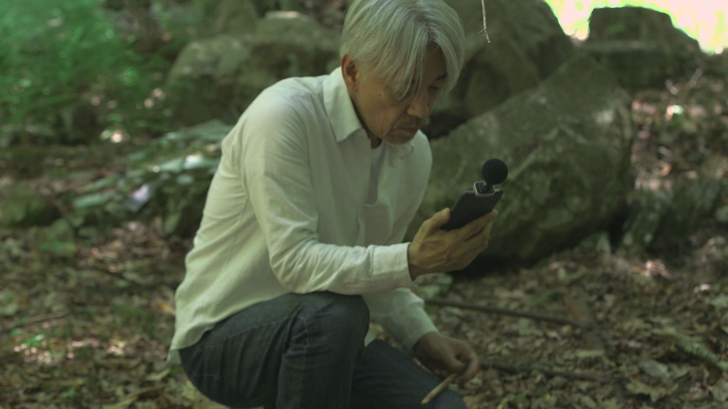 映画「Ryuichi Sakamoto: CODA」のワンシーン。