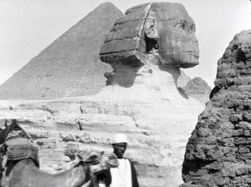 1897年に撮影されたエジプトの映像より。