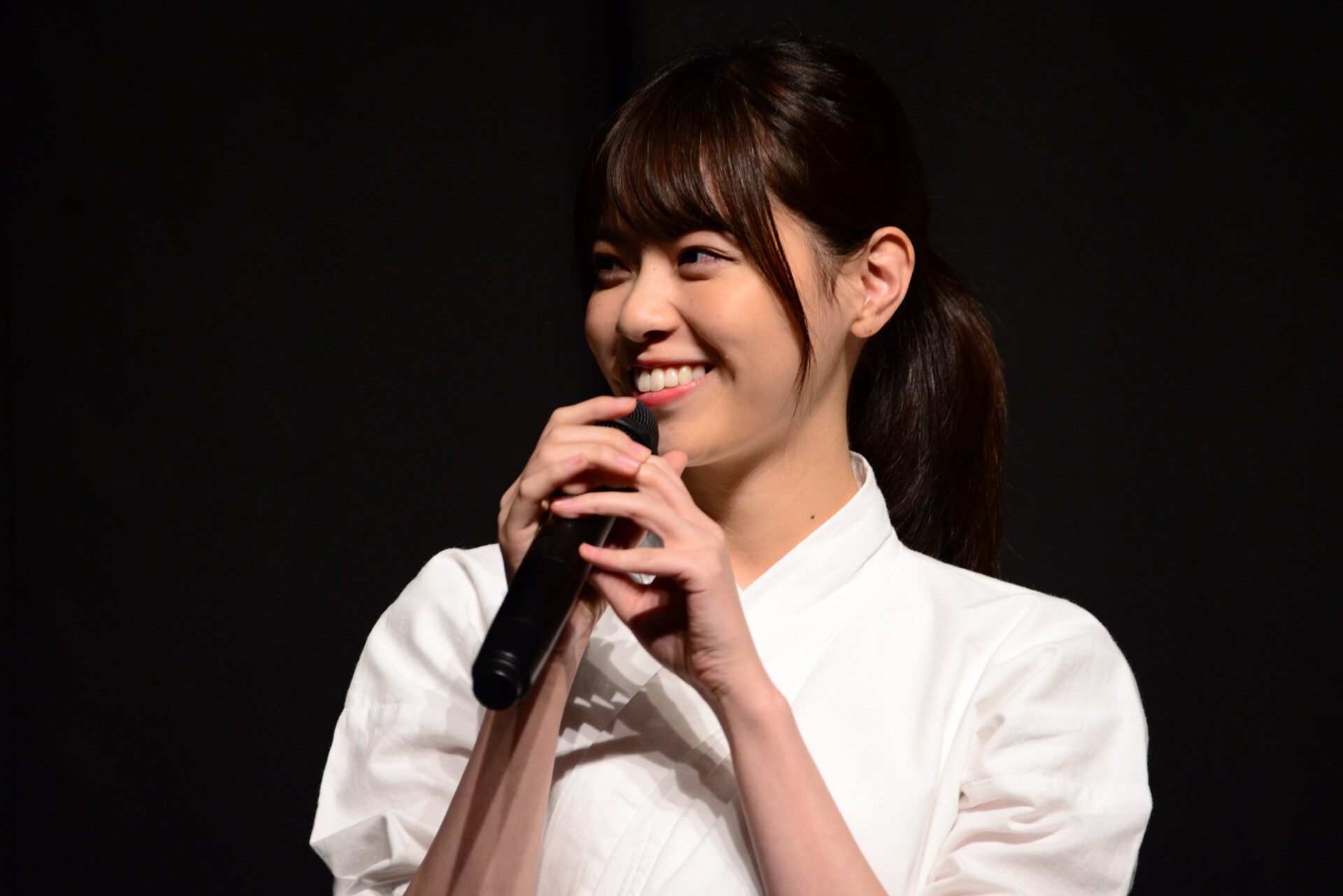 乃木坂46西野七瀬が憧れの部活を明かす、「あさひなぐ」部活生限定試写