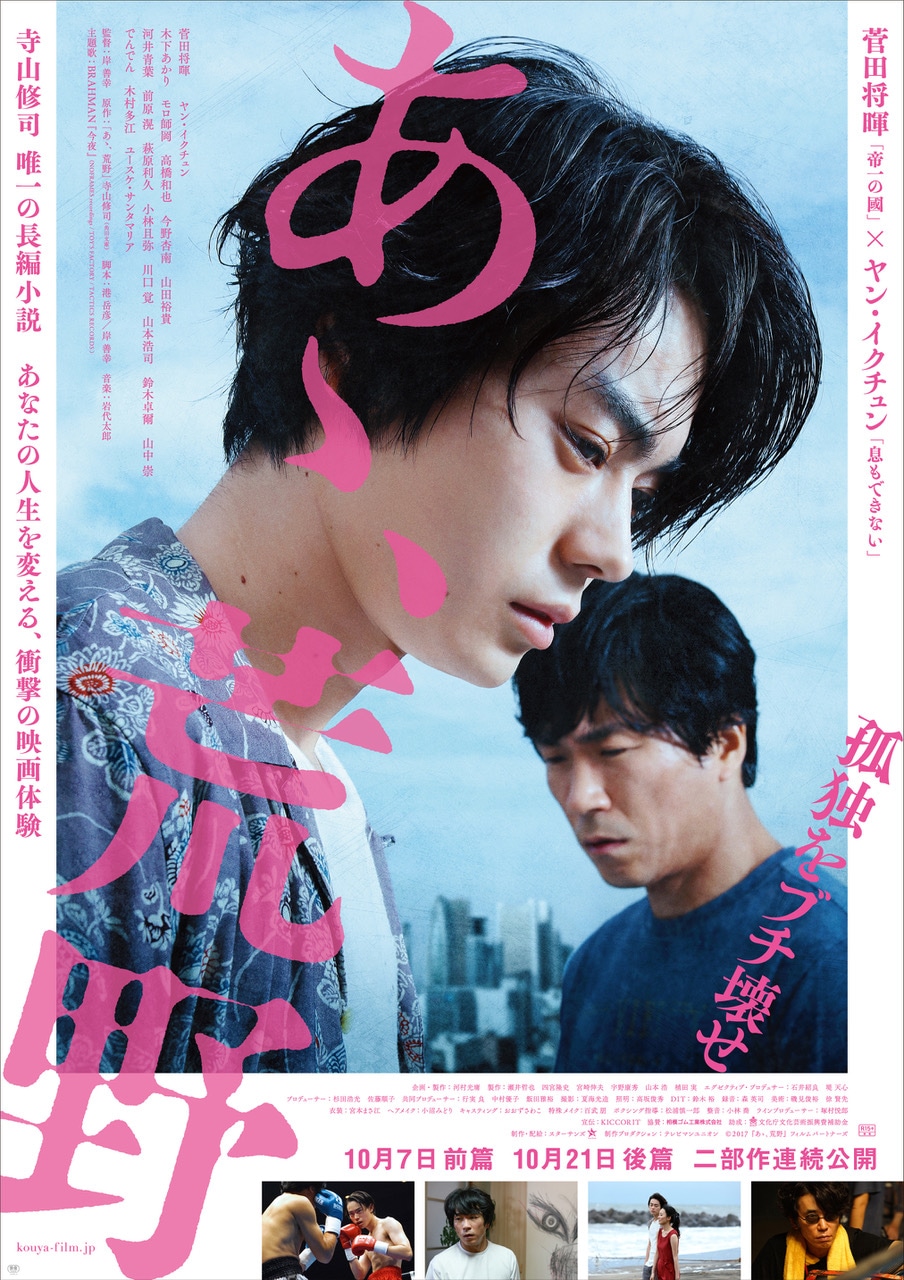 「あゝ、荒野 前篇」ポスタービジュアル (c)2017「あゝ、荒野」フィルムパートナーズ