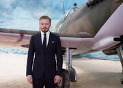 「ダンケルク」ワールドプレミアにて、スピットファイアのパイロット・コリンズ役のジャック・ロウデン