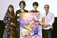 「劇場版 さらば仮面ライダー電王 ファイナル・カウントダウン ディレクターズカット版」トークショー付き上映会の様子。