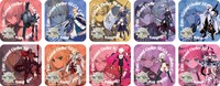 「Fate/Grand Order」特製コースター（全10種） (c)TYPE-MOON/FGO PROJECT　(c)SEGA　(c)東出祐一郎・TYPE-MOON/FAPC