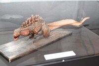 「第20回文化庁メディア芸術祭受賞作品展」より、「シン・ゴジラ」展示ブースの様子。