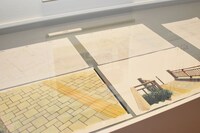 「第20回文化庁メディア芸術祭受賞作品展」より、「映画『聲の形』」展示ブースの様子。