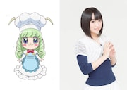 左からクック、悠木碧。