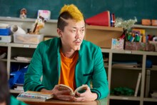 「斉木楠雄のΨ難」より、新井浩文演じる燃堂力。