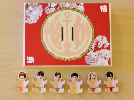 「帝一の國」豪華絢爛版封入特典のオリジナル“トントン相撲”。