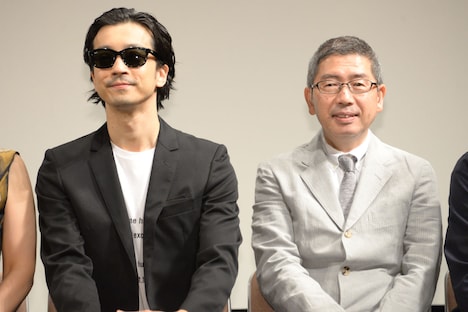 左から金子ノブアキ、いがらしみきお。