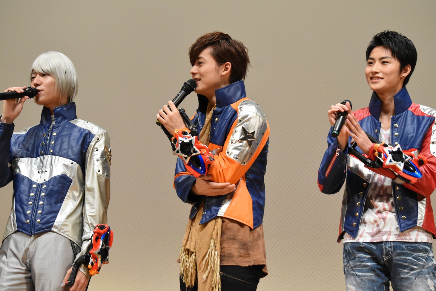 左から山崎大輝、岸洋佑、岐洲匠。