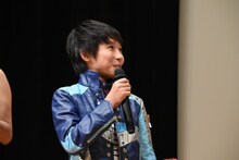 “兄貴”スティンガーを意識したヘアアレンジで登場した田口翔大。