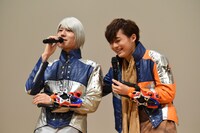 左から山崎大輝、岸洋佑。