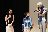 岸洋佑から「親子みたい」と言われた間宮夕貴（左）、田口翔大（中央）、山崎大輝（右）。