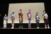 「宇宙戦隊キュウレンジャー Episode of スティンガー」完成披露上映会の様子。