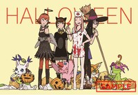 3週目に配布されるポストカードのビジュアル（女子ver.)。