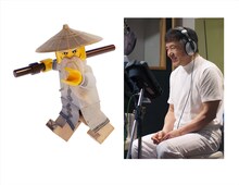 左からジャッキー・チェンが声を当てるウー先生、ジャッキー・チェン。