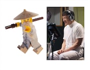 左からジャッキー・チェンが声を当てるウー先生、ジャッキー・チェン。