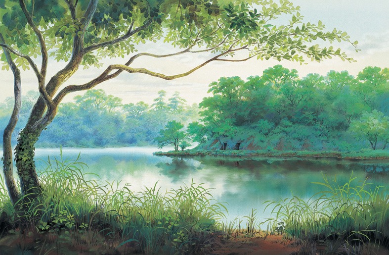 「火垂るの墓」《水辺》1988年(c)野坂昭如/新潮社,1988