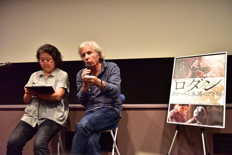 ジャック・ドワイヨンが監督作を引っさげ来日、“近代彫刻の父”ロダンとの共通点語る