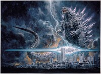 生頼範義が手がけた「ゴジラジェネレーション」。