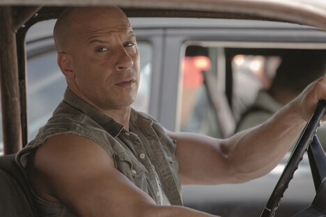 ヴィン・ディーゼル演じるドミニク・トレット。