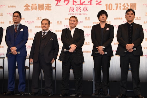 「アウトレイジ 最終章」ジャパンプレミアの様子。