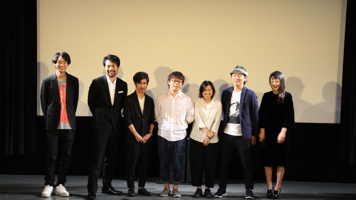 「STARDUST DIRECTORS film fes. 2017」開会挨拶の様子。