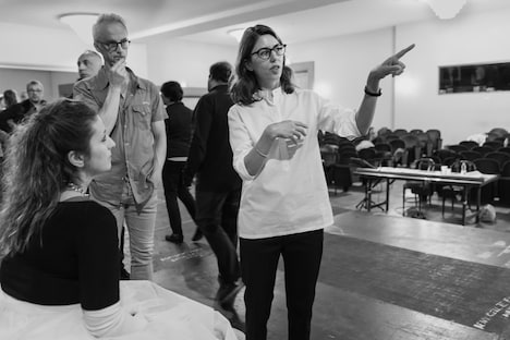 「ソフィア・コッポラの椿姫」メイキング写真