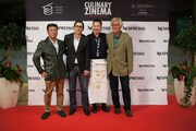 サンセバスチャン国際映画祭にて行われた「ラーメンヘッズ」ラーメンディナー付き上映会の様子。
