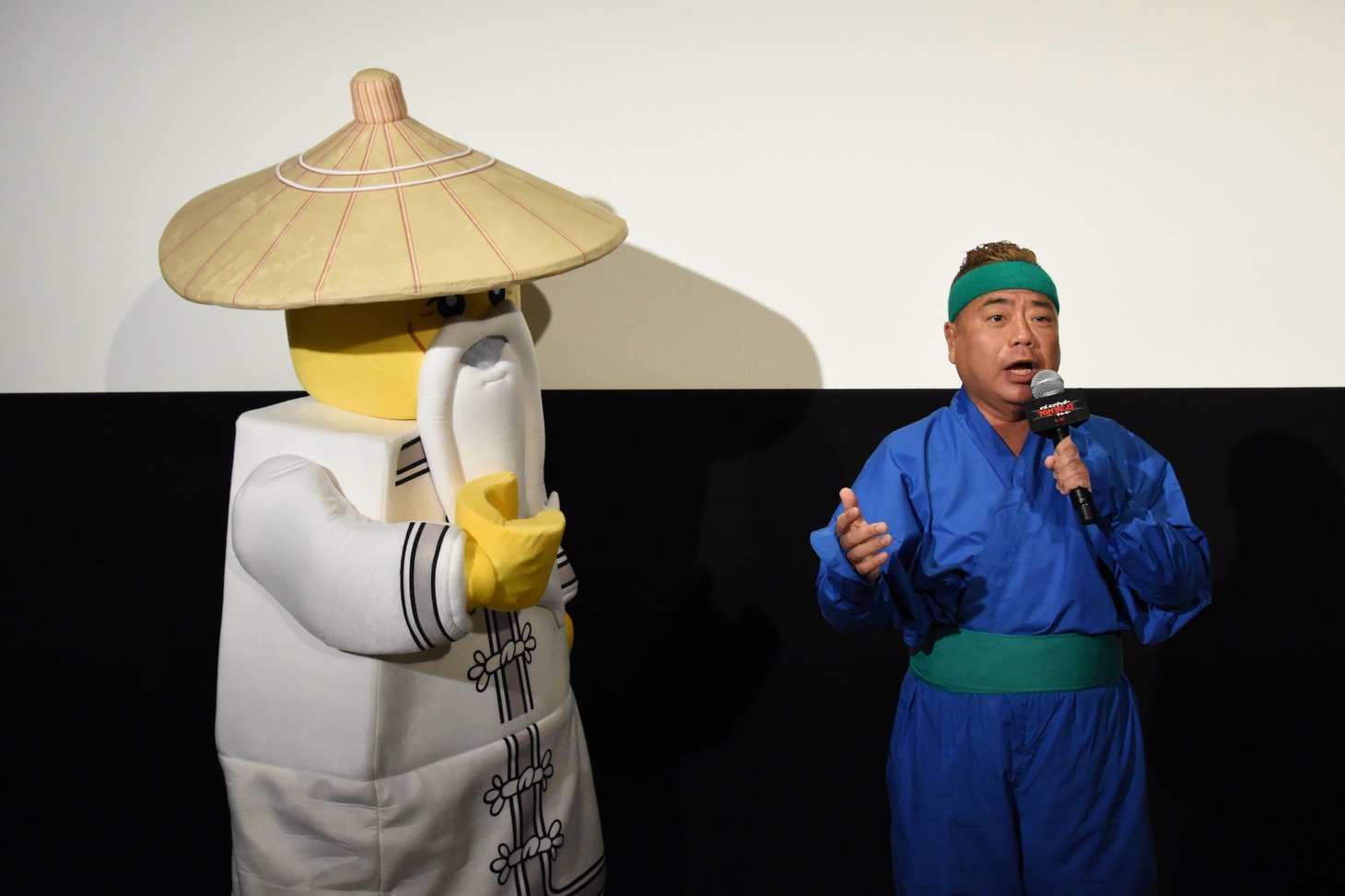 「レゴニンジャゴー ザ・ムービー」イベントの様子。