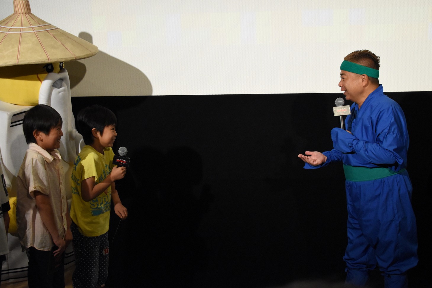 「レゴニンジャゴー ザ・ムービー」イベントの様子。