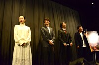 「THE LIMIT OF SLEEPING BEAUTY-リミット・オブ・スリーピング ビューティ」完成披露上映会の様子。