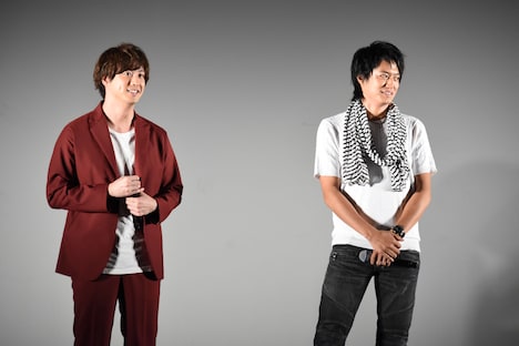 左から渡部秀、井上正大。