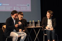 「希望のかなた」トークイベントの様子。