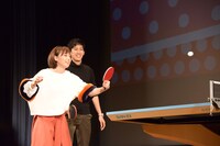 「ミックス。」試写会の様子。