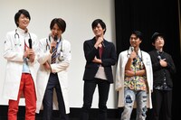 「劇場版 仮面ライダーエグゼイド トゥルー・エンディング」ファンミーティング“後夜祭レベル99”の様子。